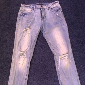 Slim stretch ripped Aeropostale jeans 31 x 32